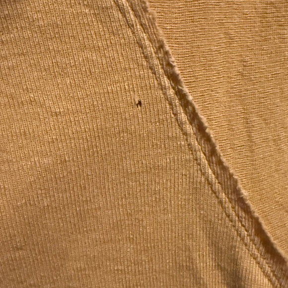 Tan We the Free- Boyfriend Free People tee-Size M - Picture 4 of 4